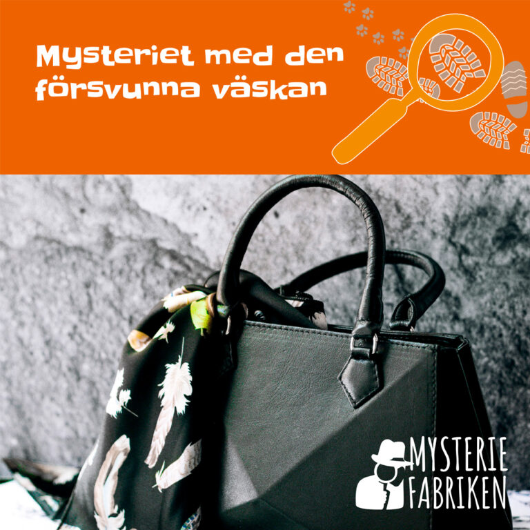 Mysteriet med den försvunna väskan - en deckargåta för barn, 6-12 år - Mysteriefabriken