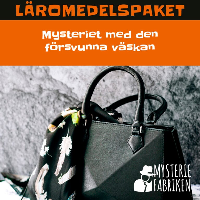 Läromedelspaket - Mysteriet med den försvunna väskan - Mysteriefabriken