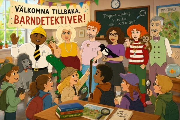 Skolstart och dags att ge era elever ett äventyr under läsåret de sent kommer att glömma. - Mysteriefabriken